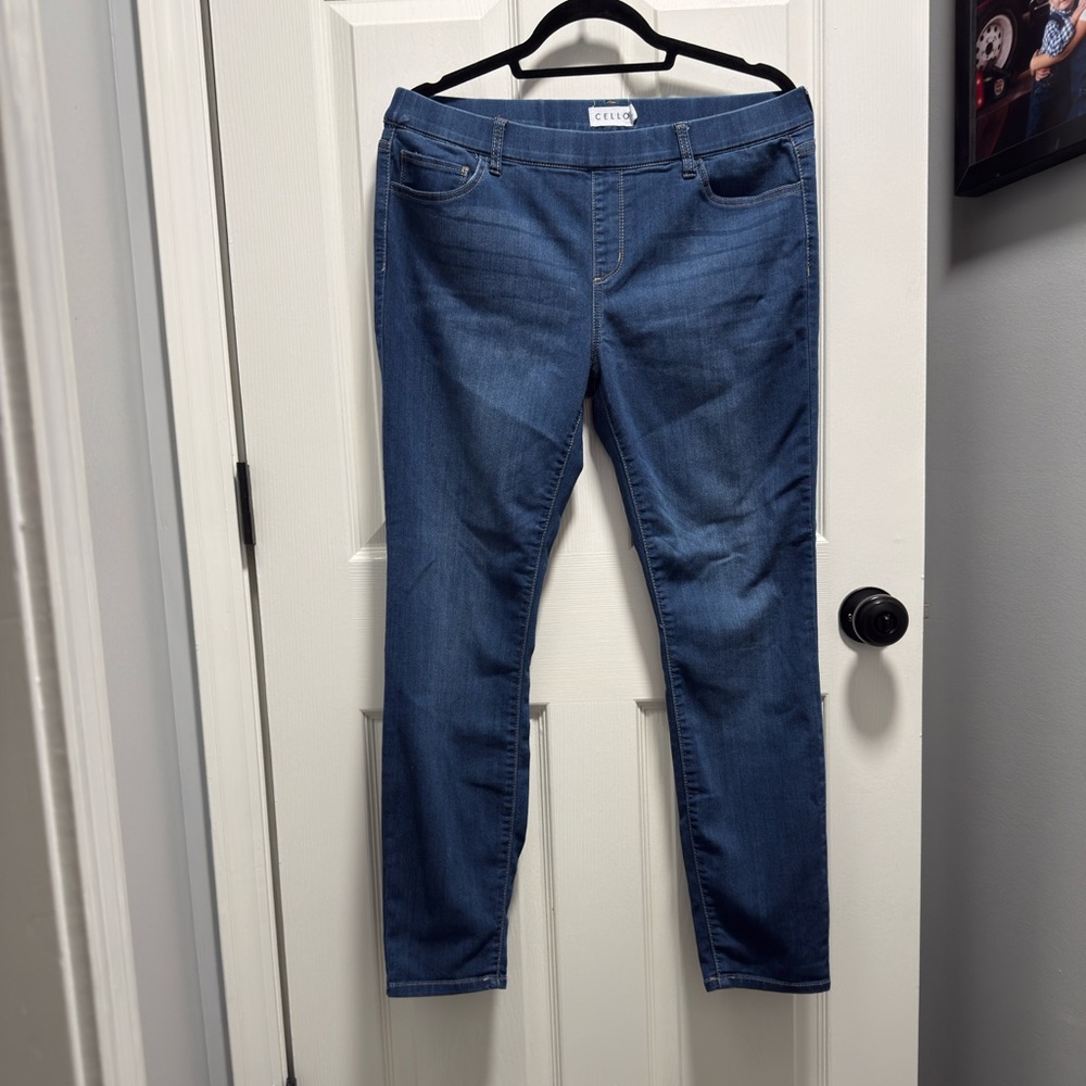 Cello Blue Skinny Jeans Classic Fit